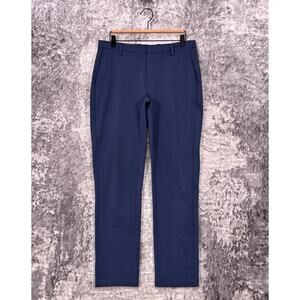 Ministry of Supply Kinetic Pants 32 x 30 Mens Blue Slim Fit Performance Chino